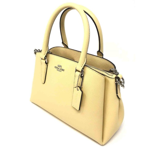 Coach Mini Sage Carryall Crossgrain Leather Bag - Picture 2 of 7